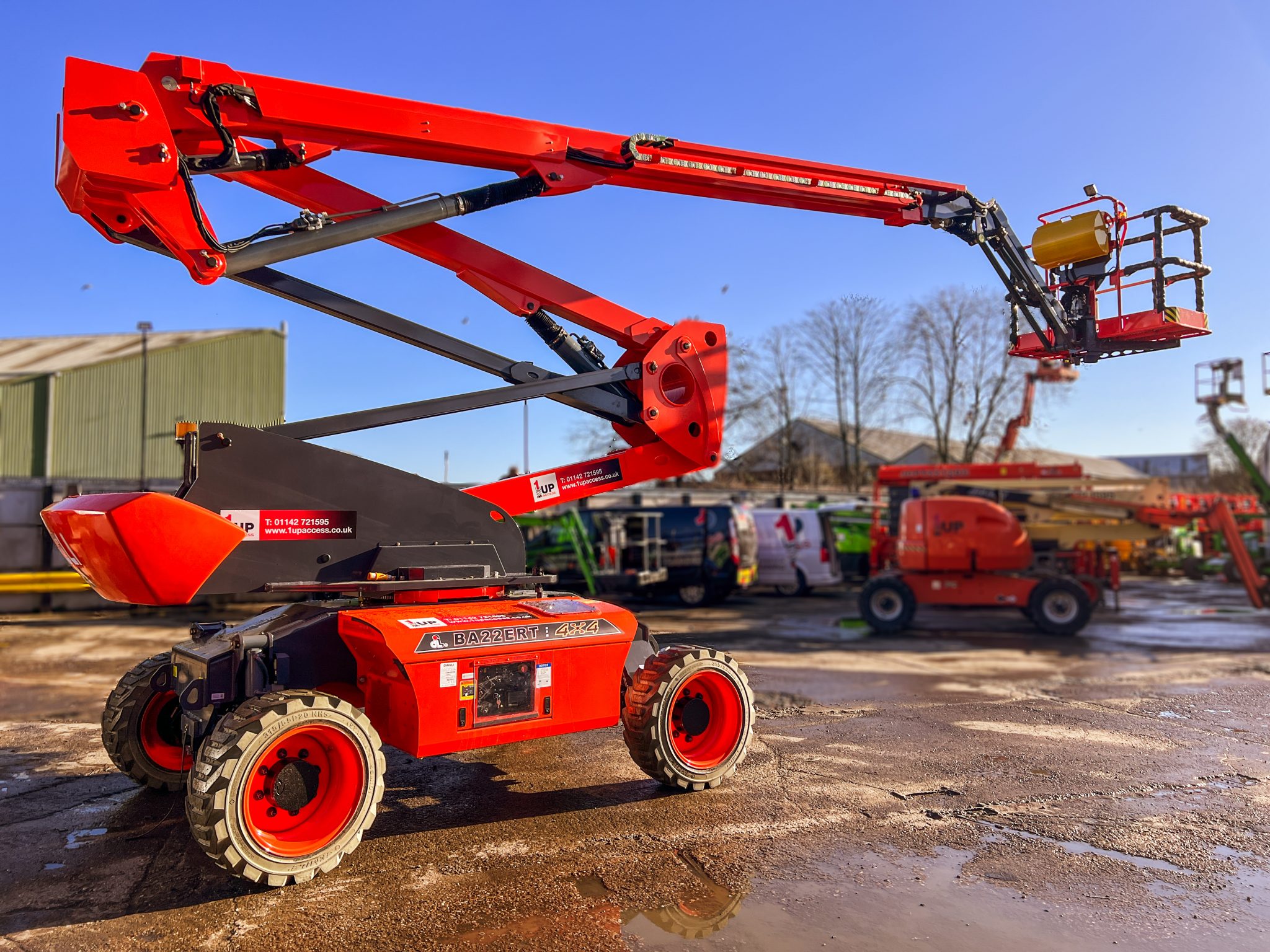 Three New Dingli BA22ERT Booms Added To The Fleet – 1 Up Access