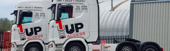 Two New Scanias For 1 Up Access