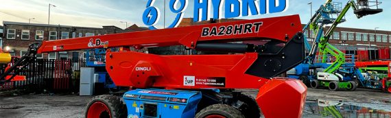 Two Dingli BA28HRT Hybrid Booms For 1 Up Access